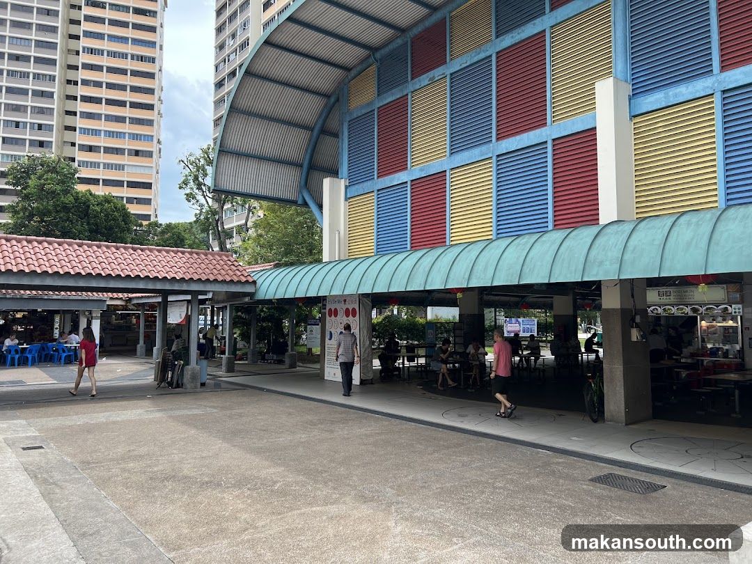 Open-air Food Court Area