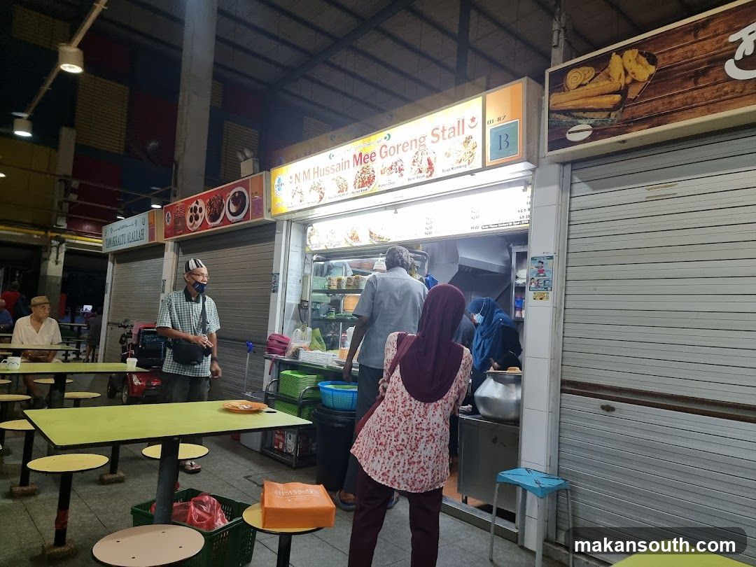 Food Stall Interior View