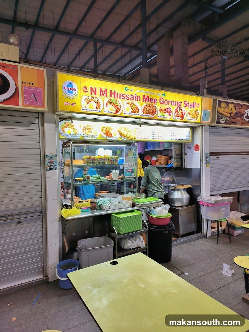 N M Hussain Mee Goreng Stall