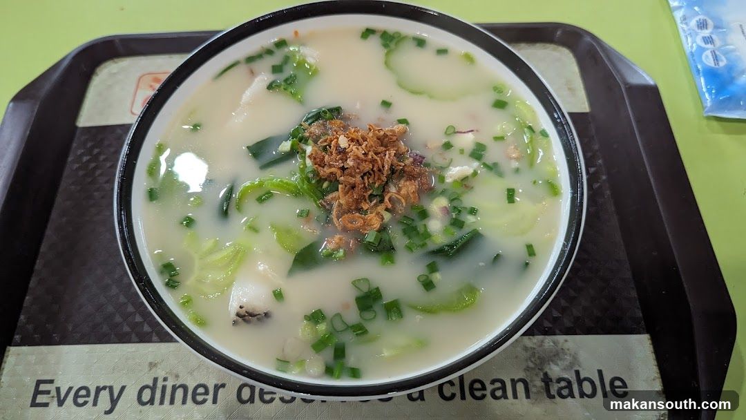 Bowl of Soup with Garnish
