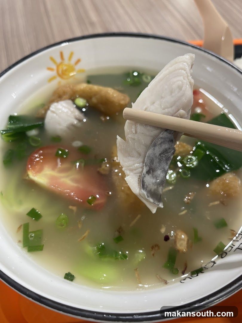 Fish Soup with Chopsticks
