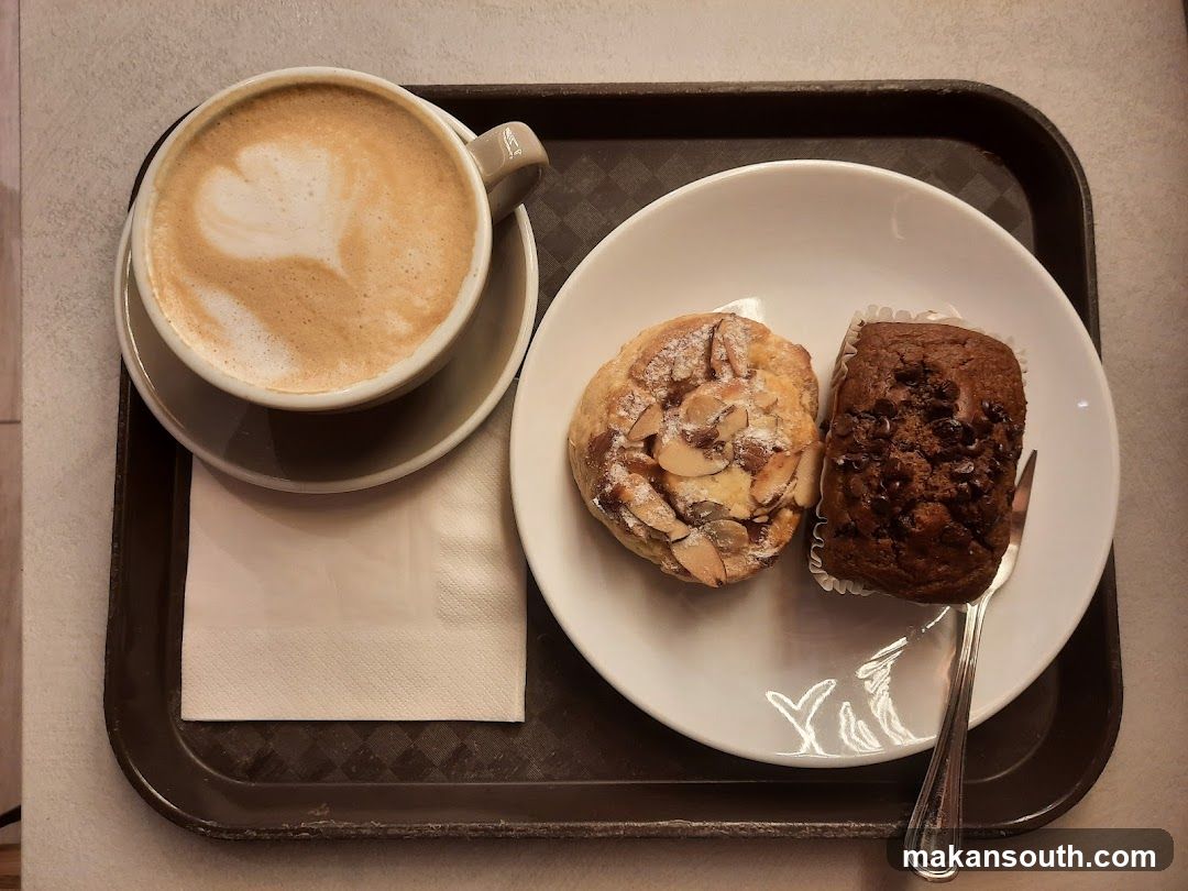 Coffee and Pastry Tray