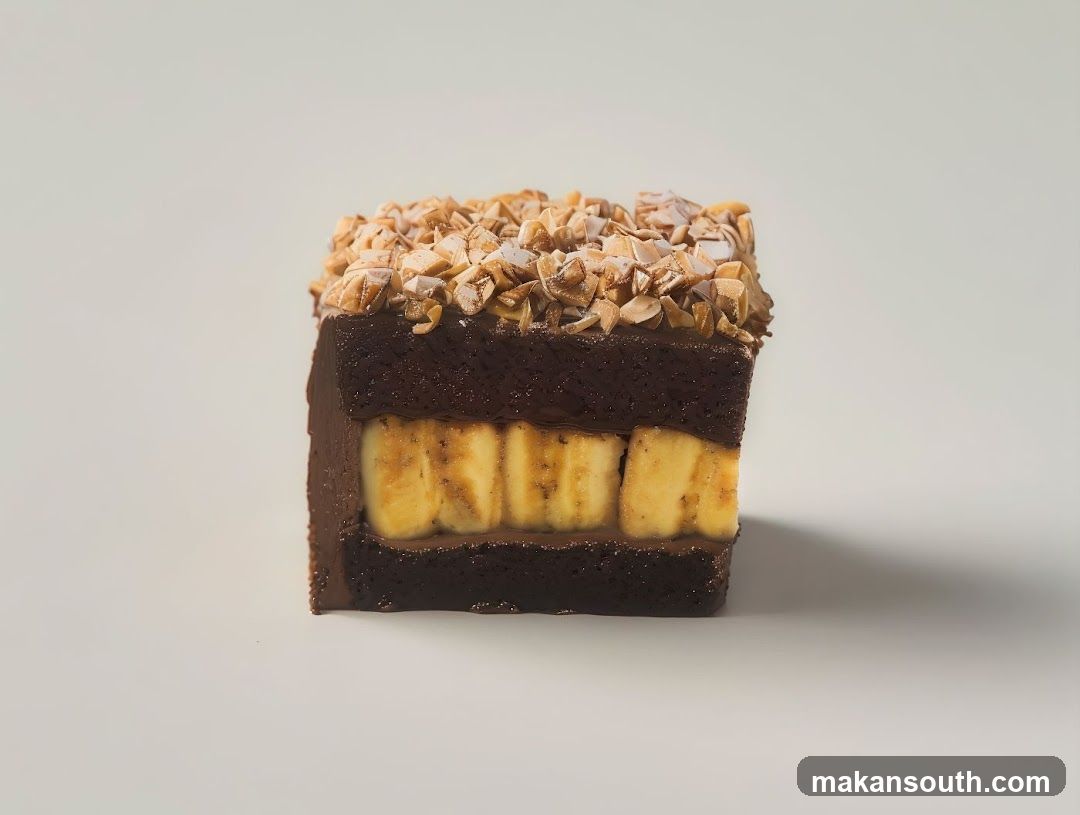 Chocolate and Banana Dessert