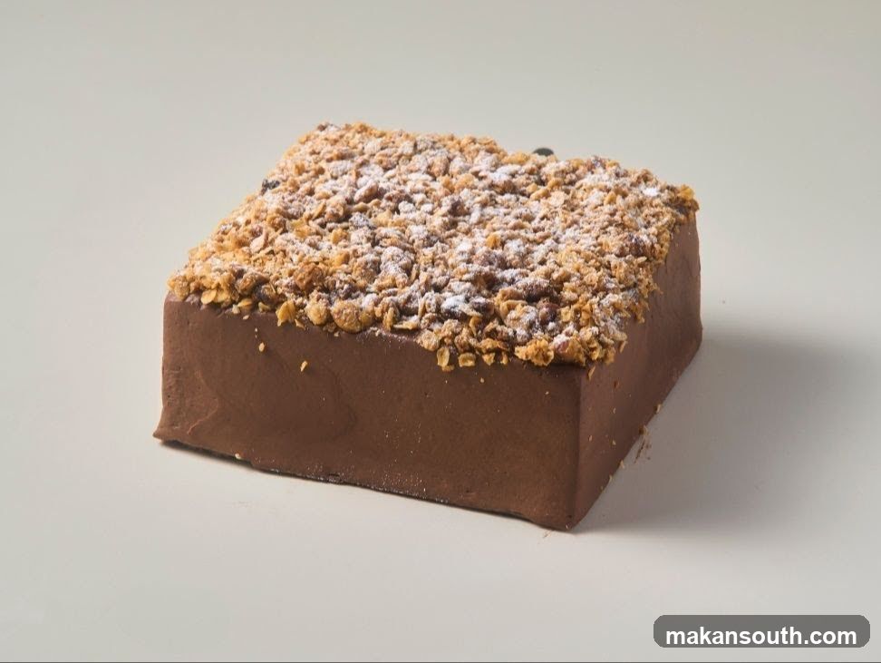 Chocolate Cake with Crumble Topping
