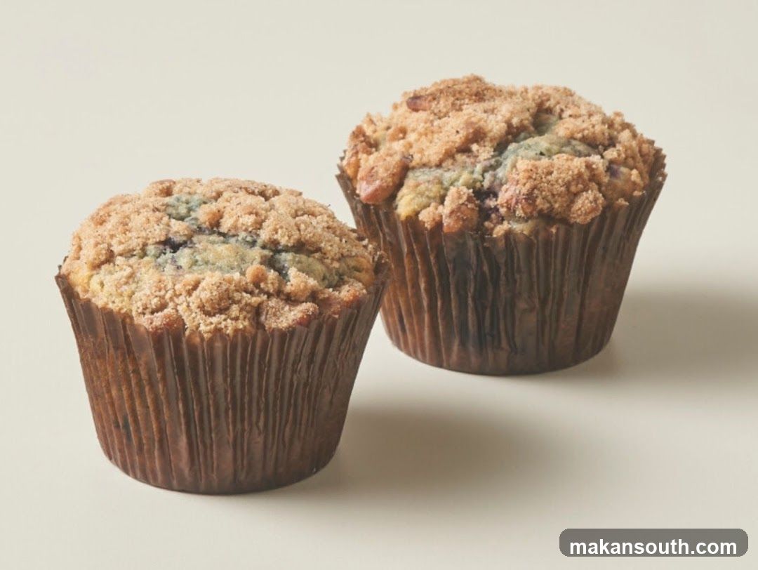 Blueberry Crumb Muffins