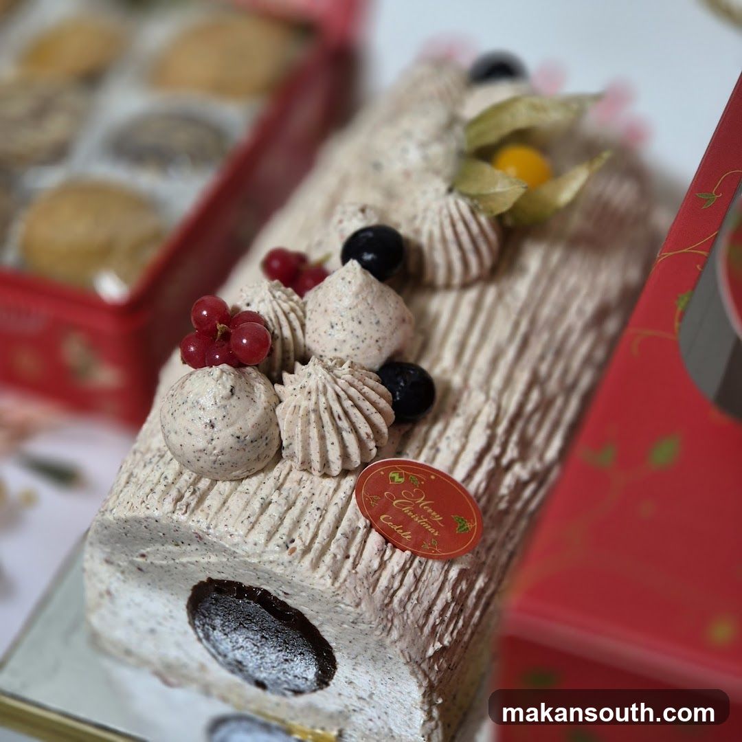 Christmas Log Cake