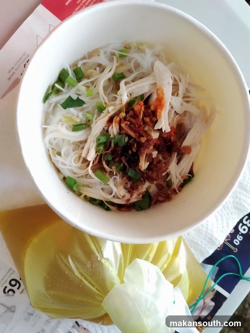 Bowl of noodles with toppings