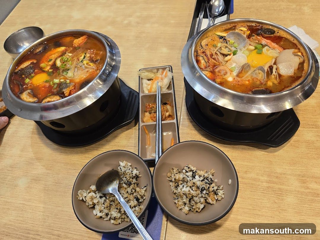 Korean Hot Pot Meal