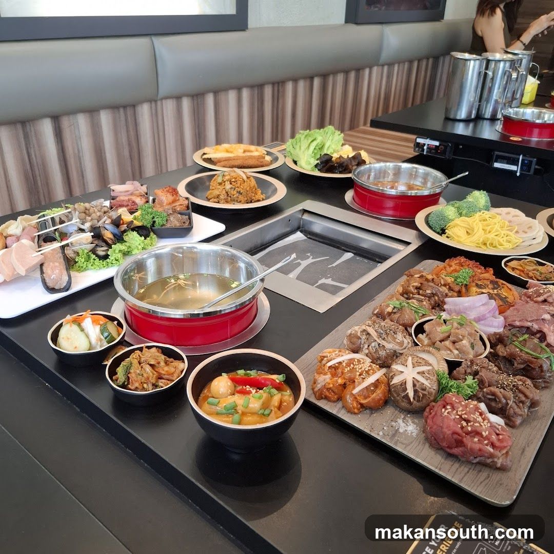 Hot Pot Meal Spread