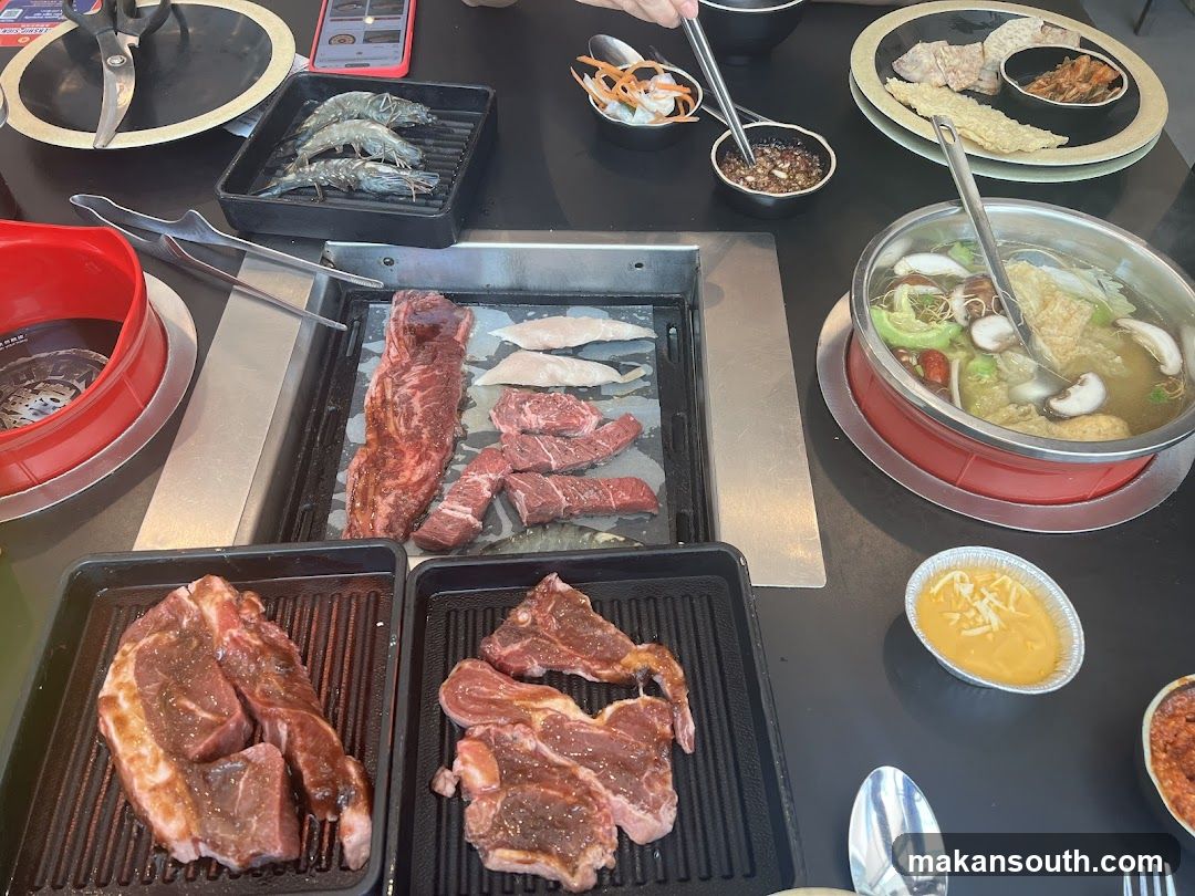 Korean BBQ Table Setting