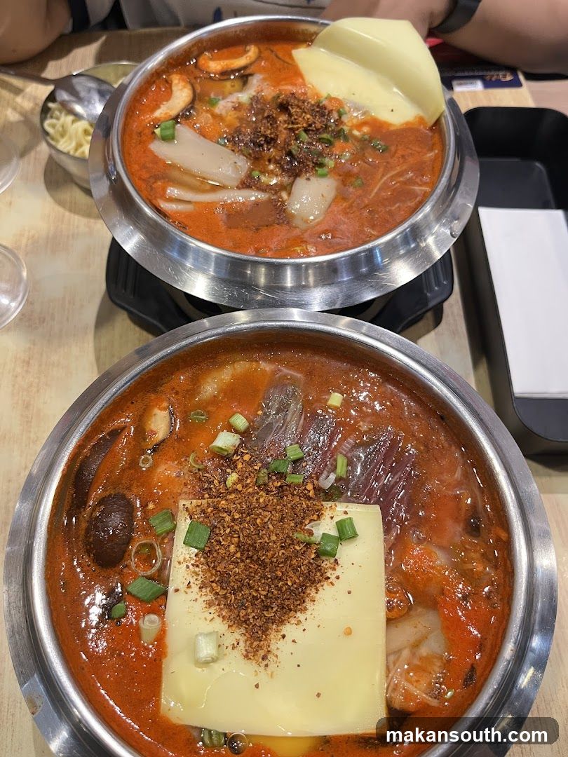 Cheese Tteokbokki Bowls