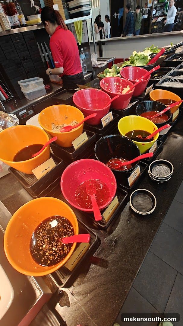Sauce Station Buffet
