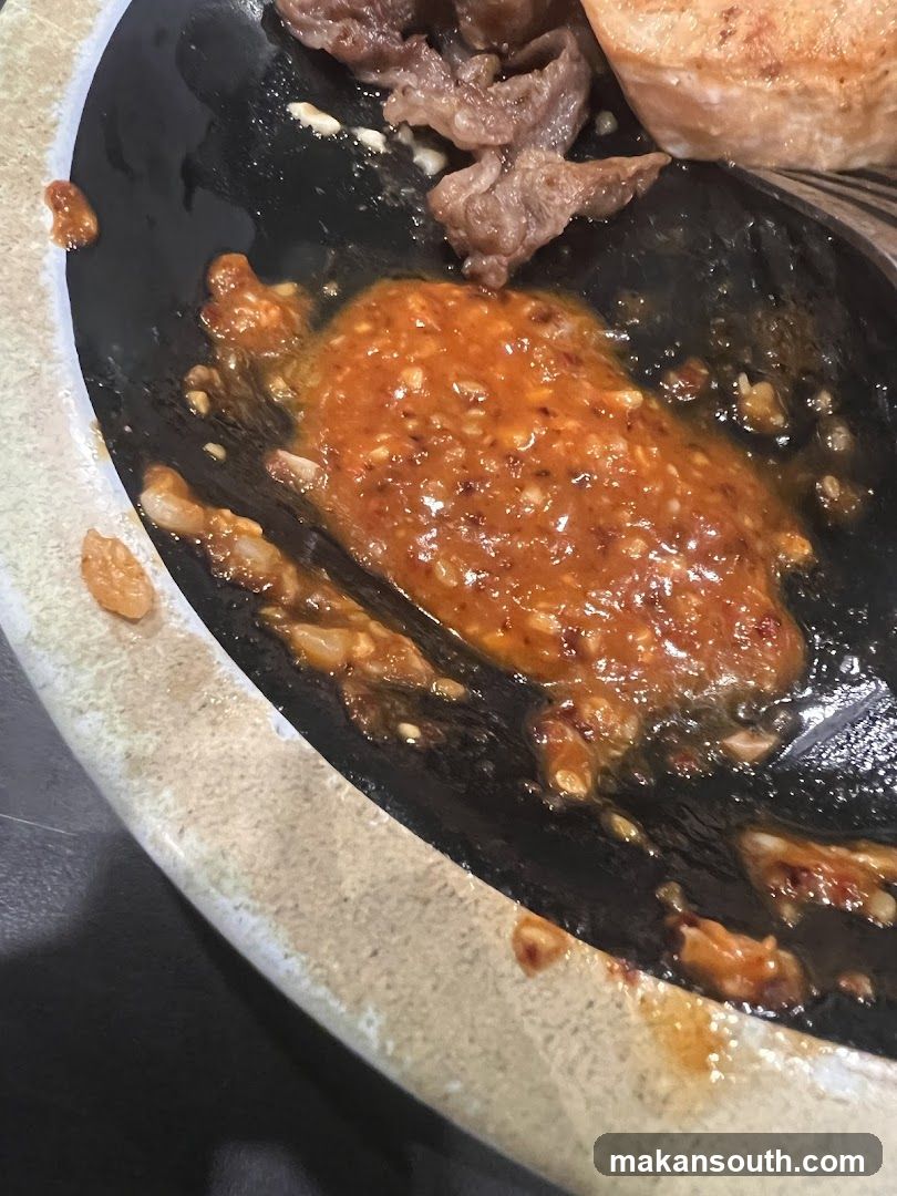 Sizzling Meat with Sauce