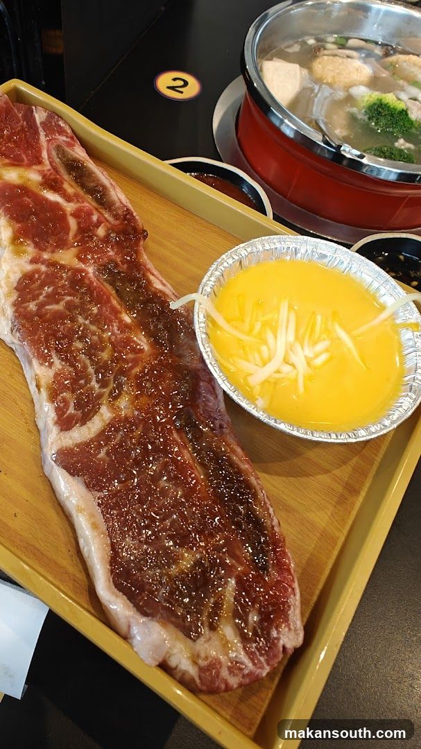 Grilled Meat and Soup