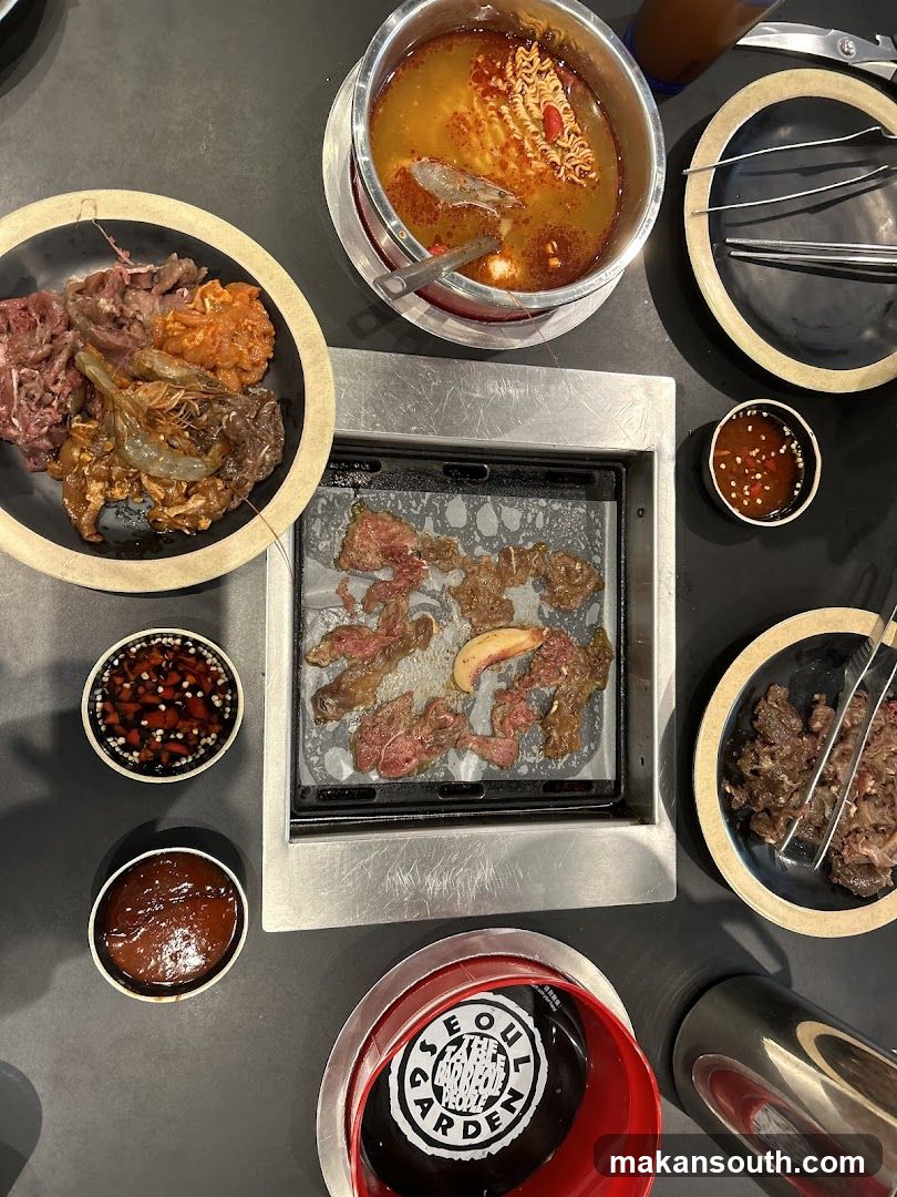 BBQ Table Spread