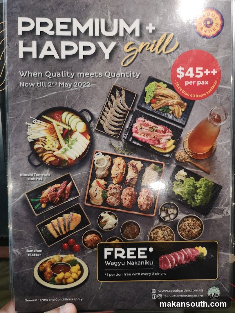 Premium + Happy Grill Flyer