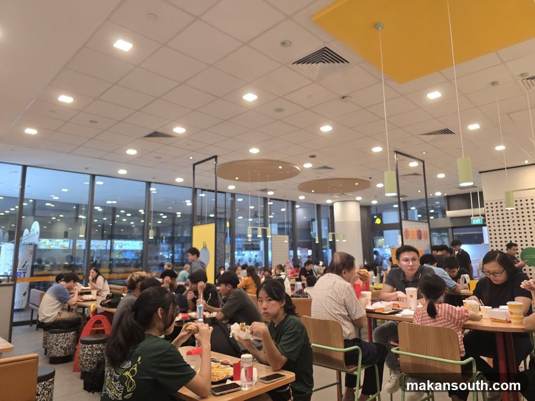 Busy Food Court Interior