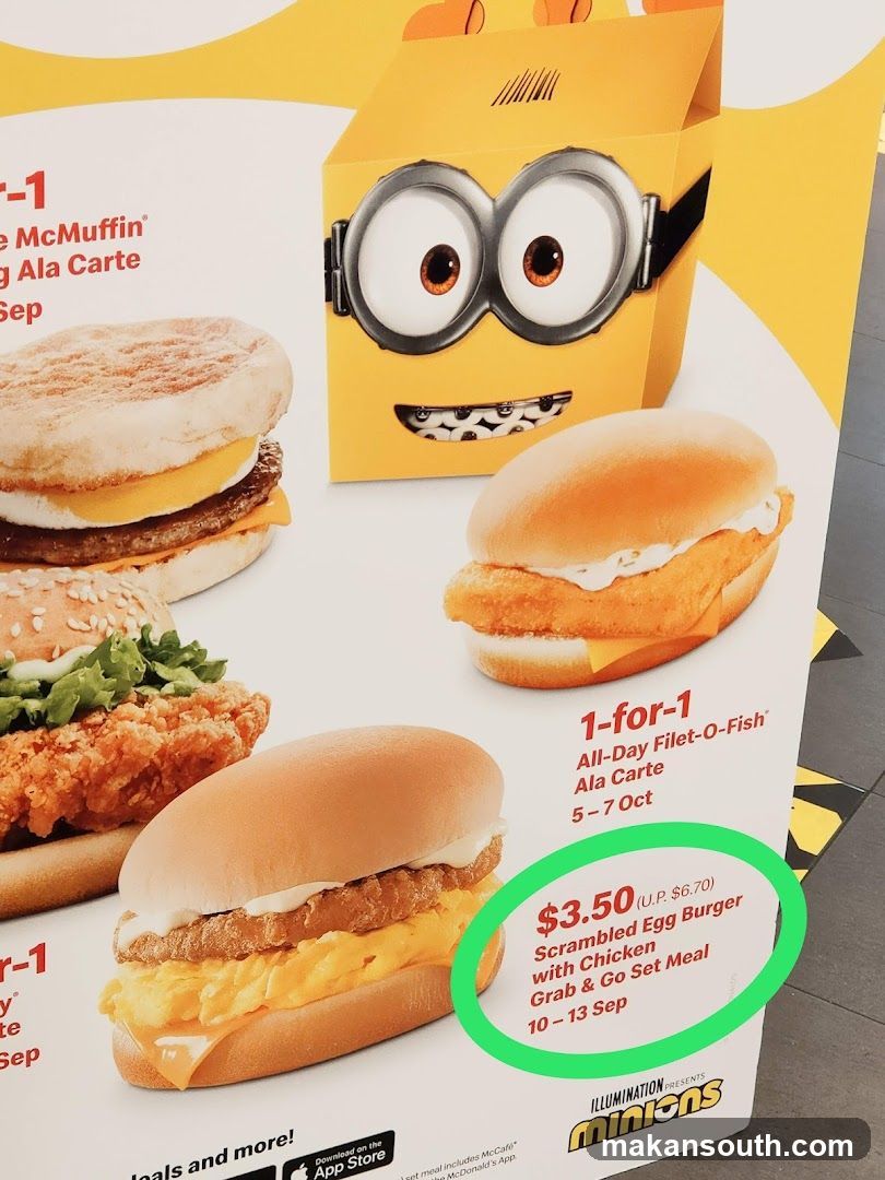 Happy Meal Menu Board
