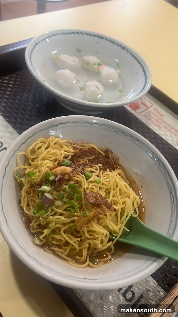 Noodle and Fish Ball Bowl