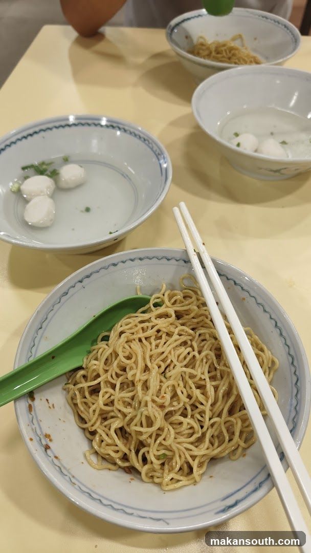 Noodle Bowl with Meatballs