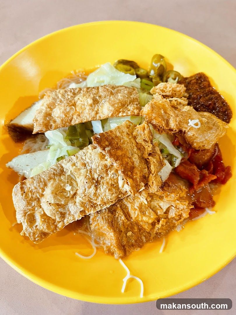 Fried Dough Noodle Dish