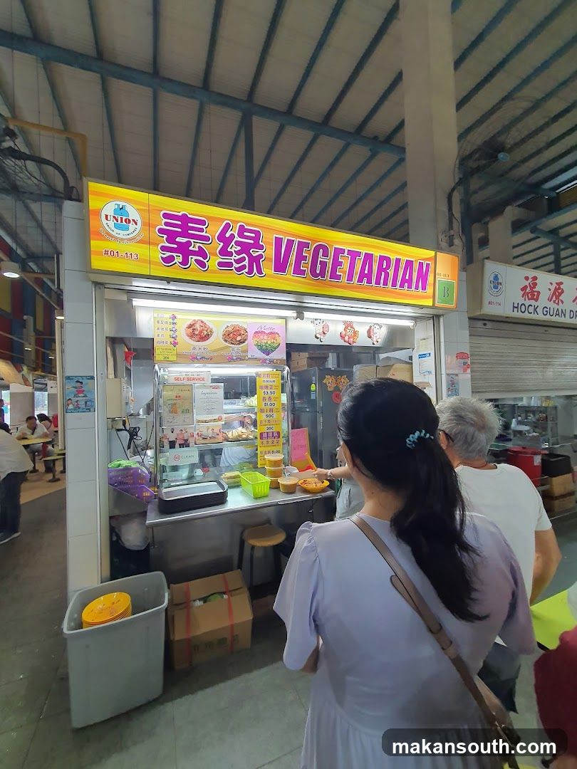 Vegetarian Stall in Food Court