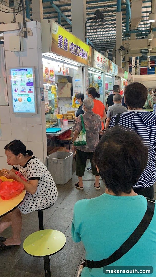 Food Market Interior Scene