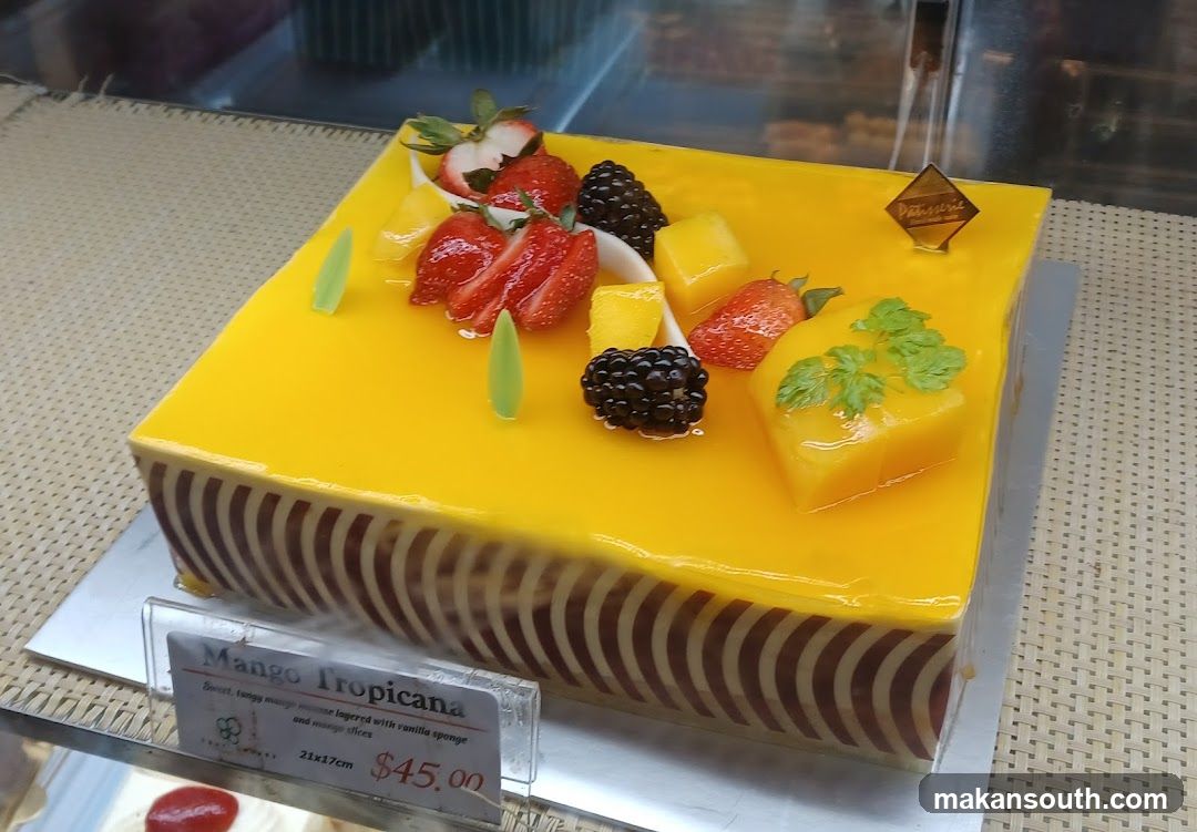 Mango Tropicana Cake Display