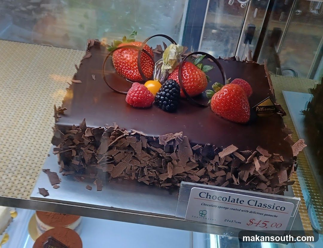 Chocolate Cake Display