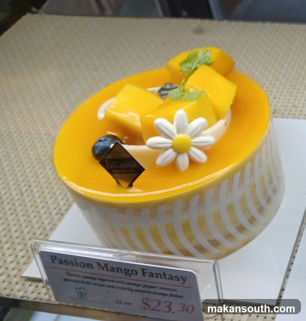 Passion Mango Fantasy Cake