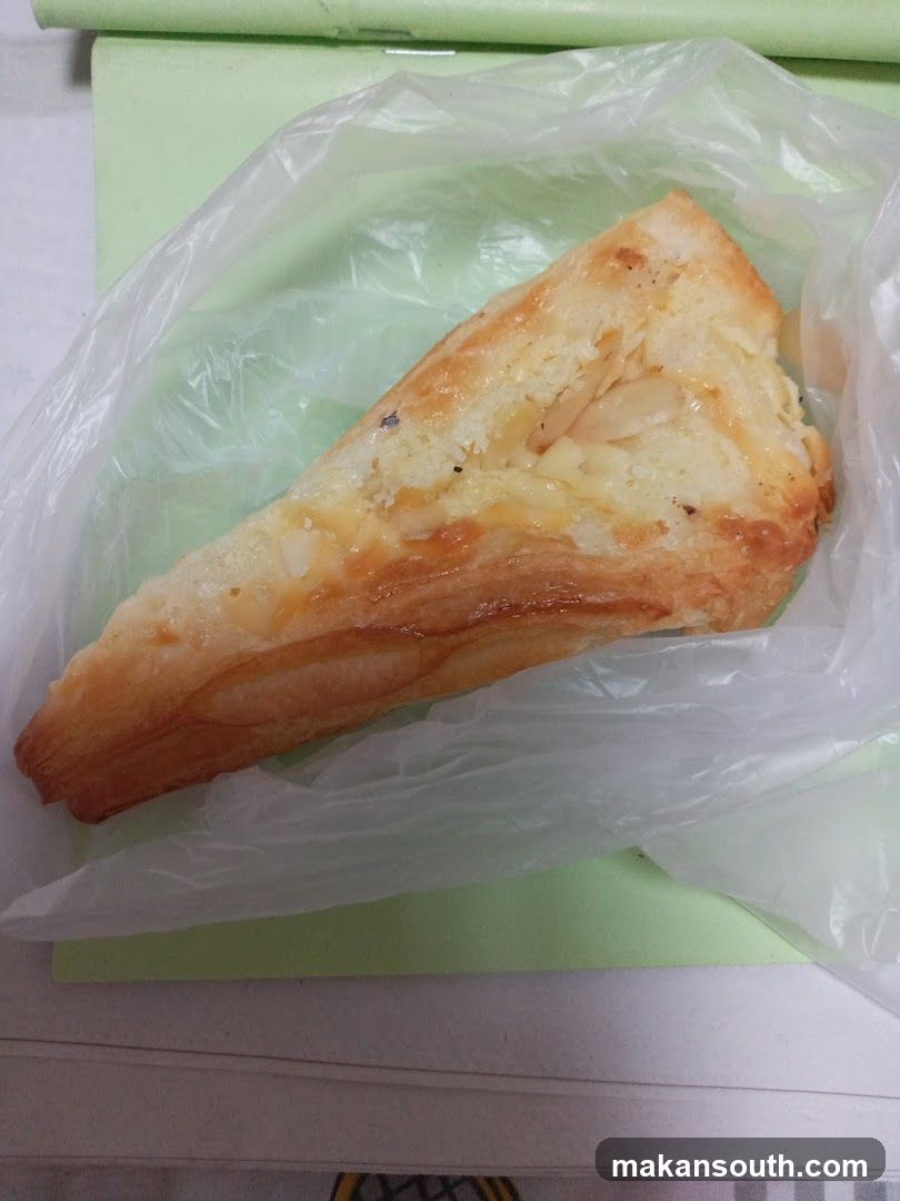 Pastry in plastic bag