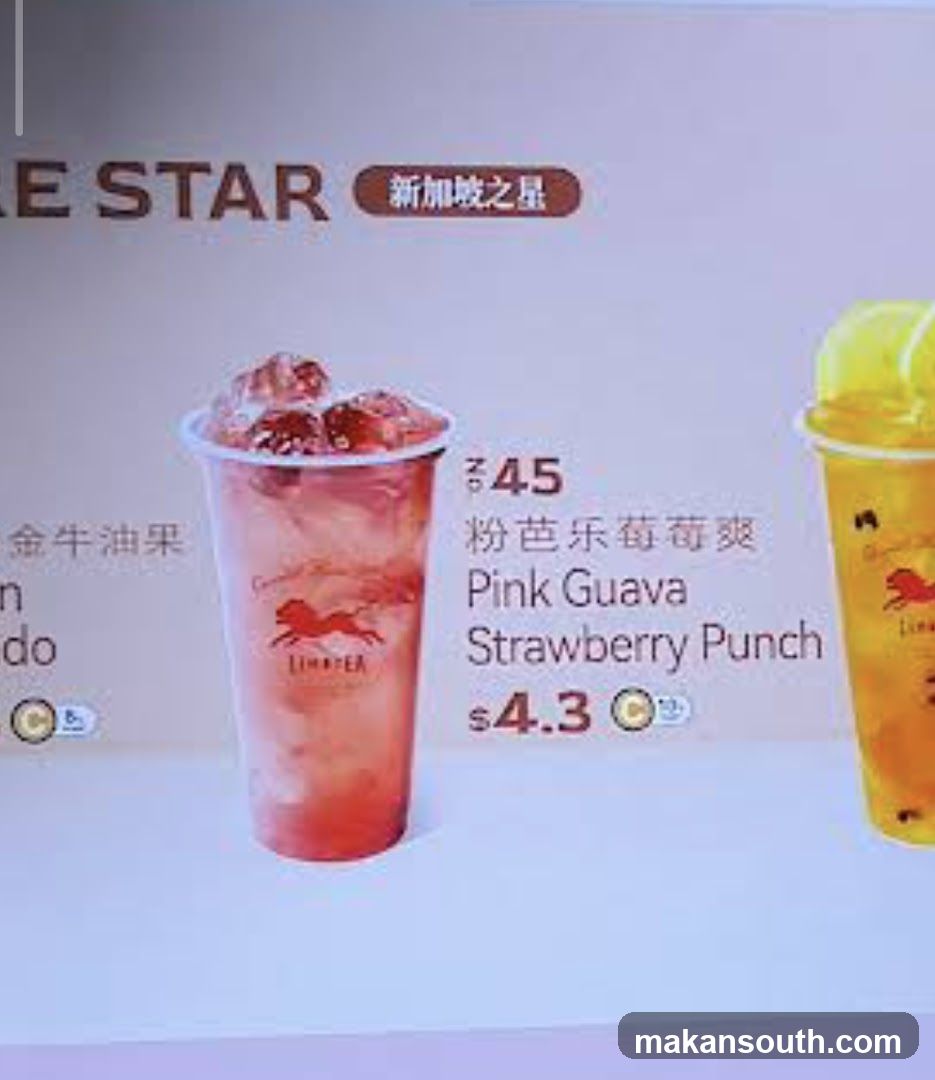 Beverage Menu Display