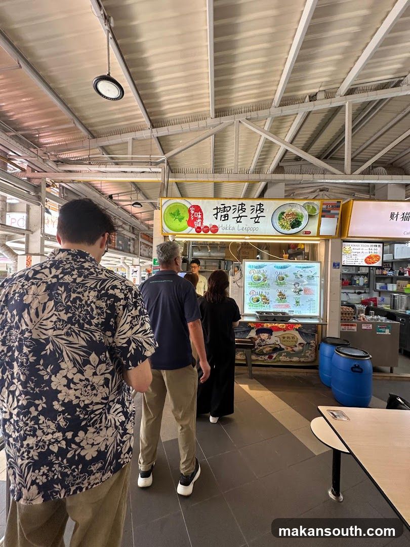 Food Stall Interior View