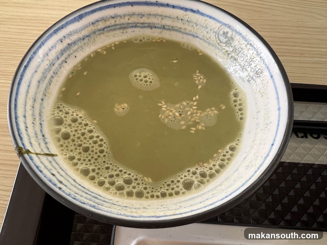 Matcha Latte in Bowl