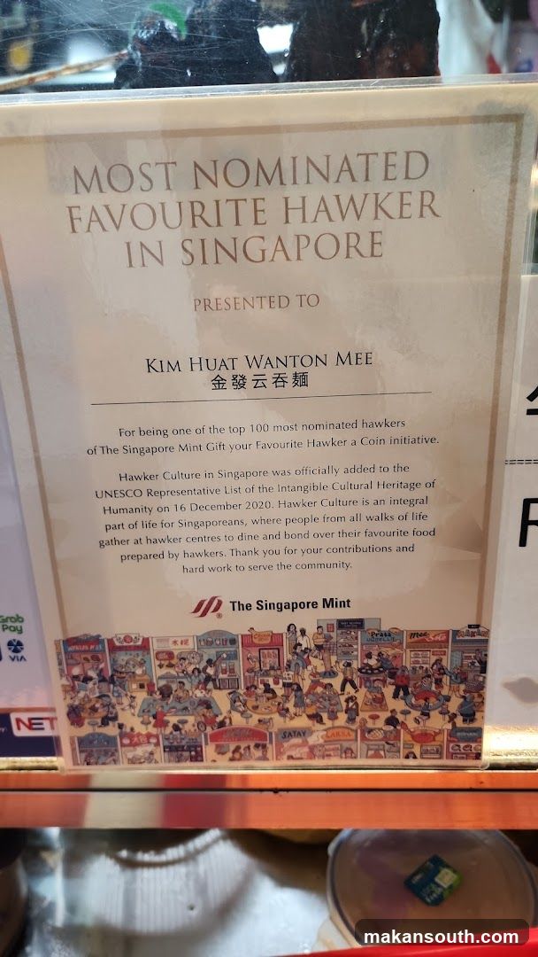 Hawker Award Certificate