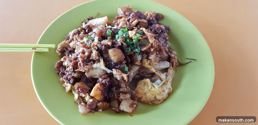 Plate of Fried Rice with Egg and Green Onions