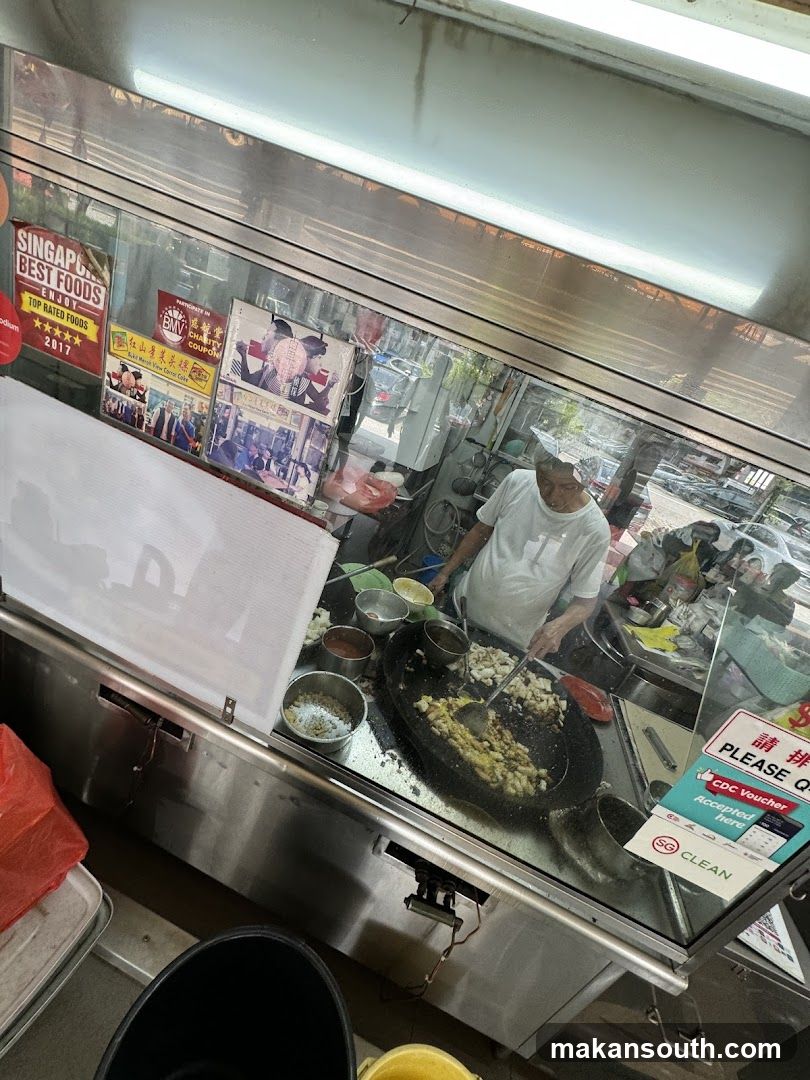 Food Stall Interior View