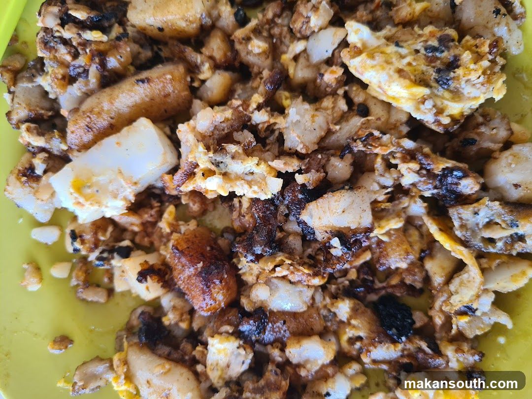 Fried Rice with Egg and Meat