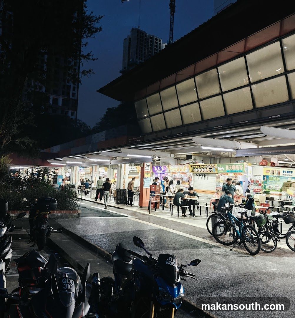 Night Market Food Stall Exterior