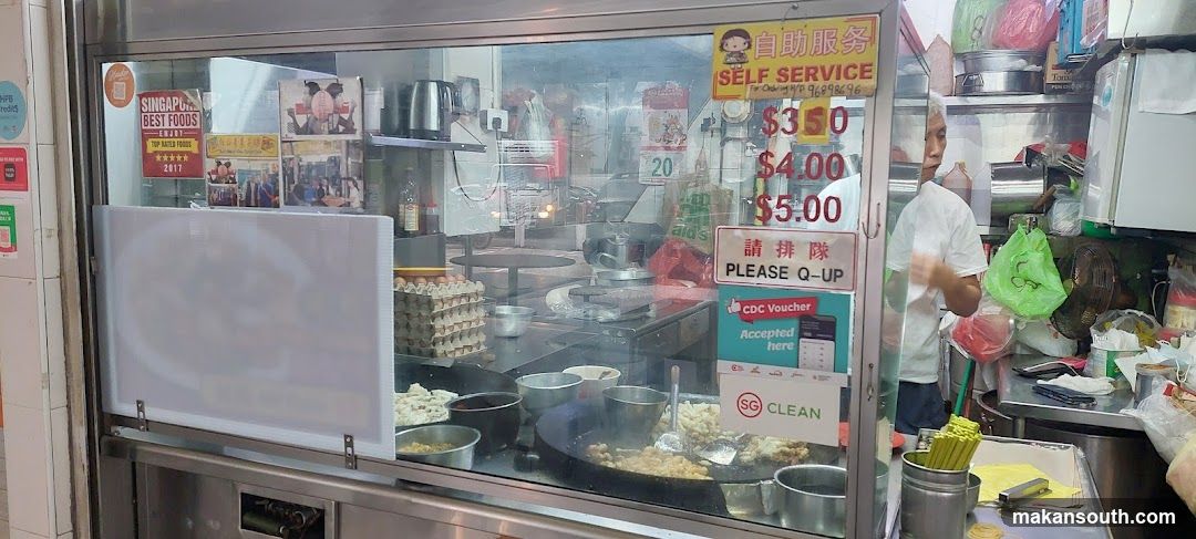 Food Stall Interior View