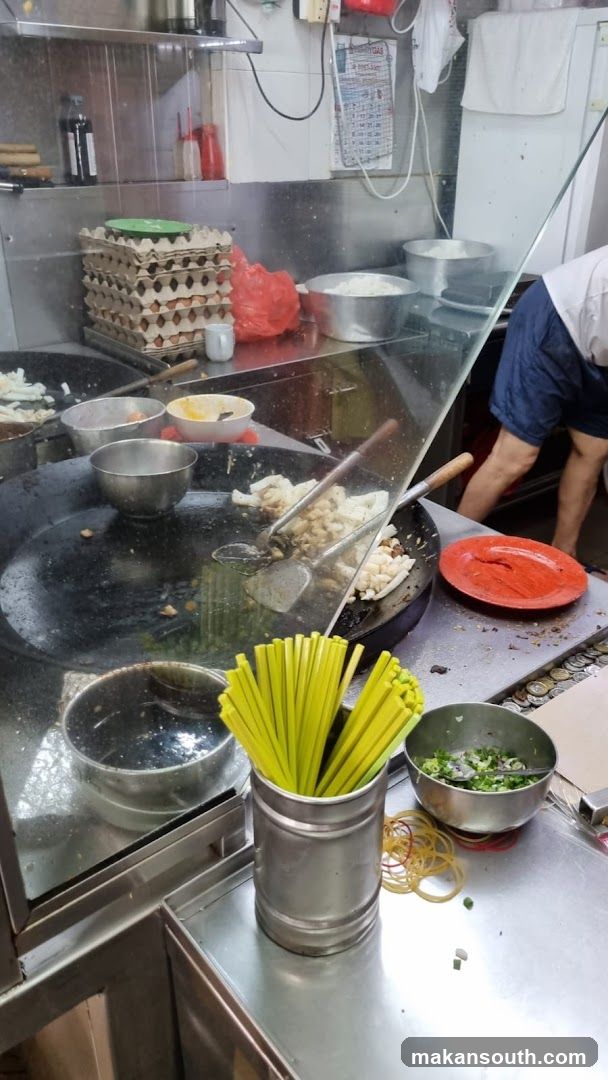 Food Stall Kitchen View