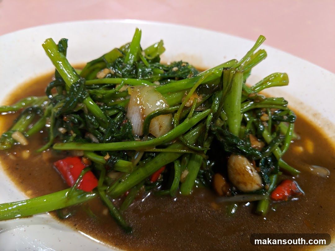 Stir-fried Water Spinach with Garlic and Chili
