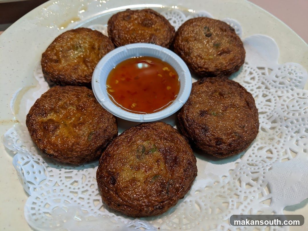 Fried Patties with Sauce