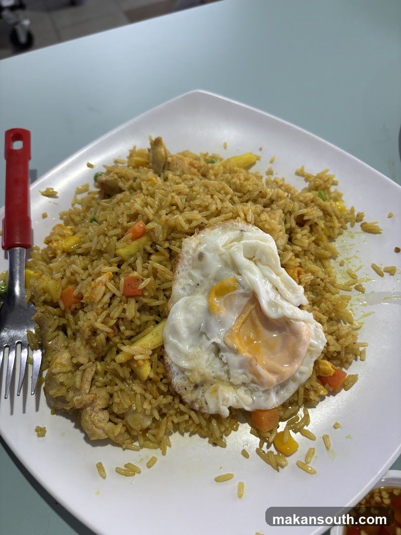Fried Rice with Fried Egg