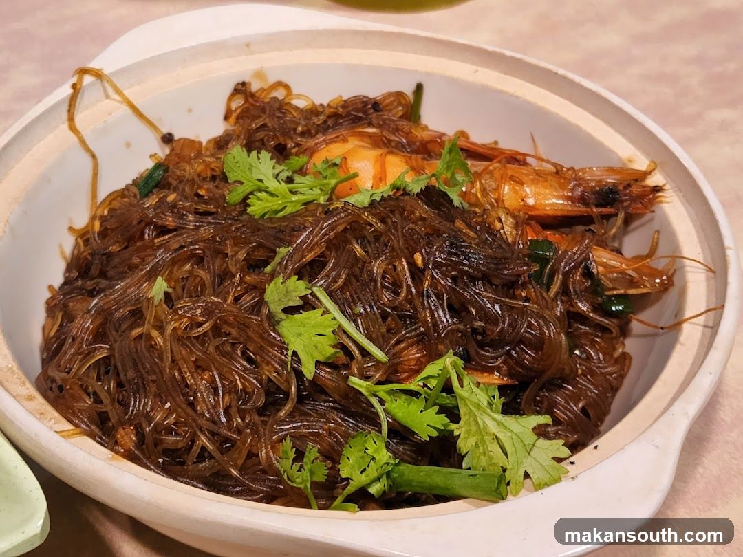 Shrimp Glass Noodles with Cilantro