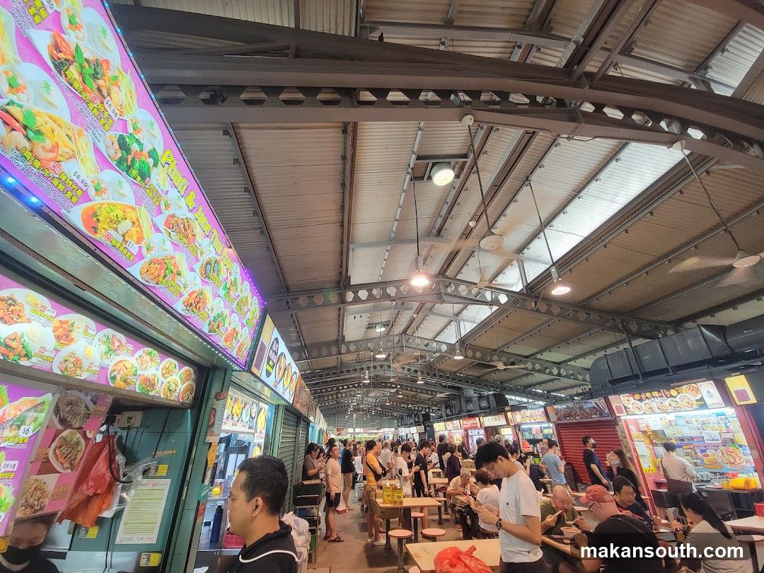 Busy Food Court Interior