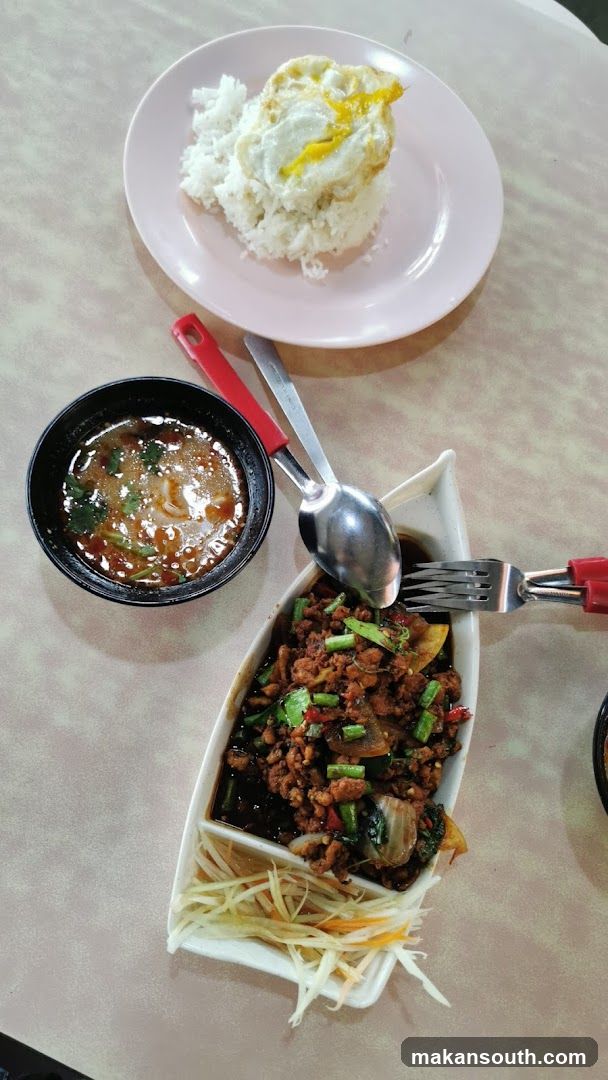 Thailand Street Food Meal