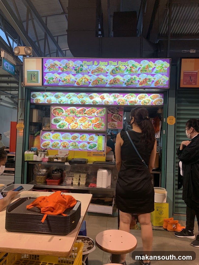 Thai Food Stall Interior View
