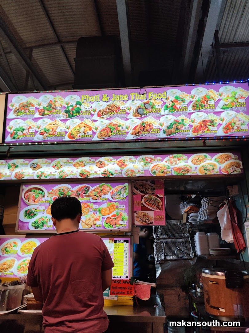Thai Food Stall Interior View