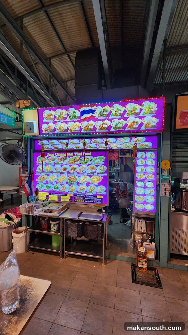 Food Stall Interior View